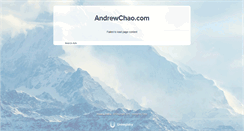 Desktop Screenshot of andrewchao.com